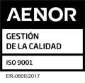 Sello AENOR ISO 9001 Gestión de la Calidad